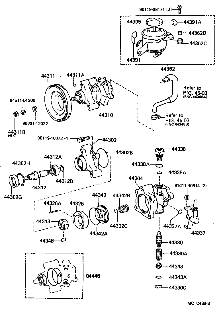 44320-26040 PUMP ASSY, VANE product image