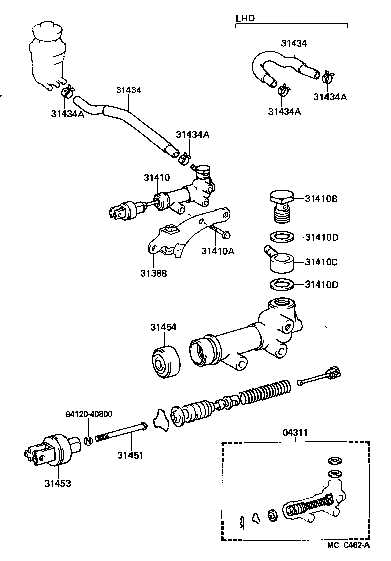 31434-36090 TUBE, CLUTCH RESERVOIR product image