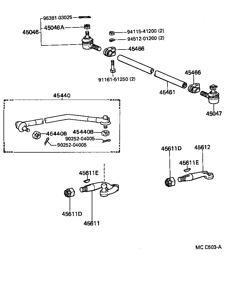 44105-25010 HOUSING SUB-ASSY, VALVE product image