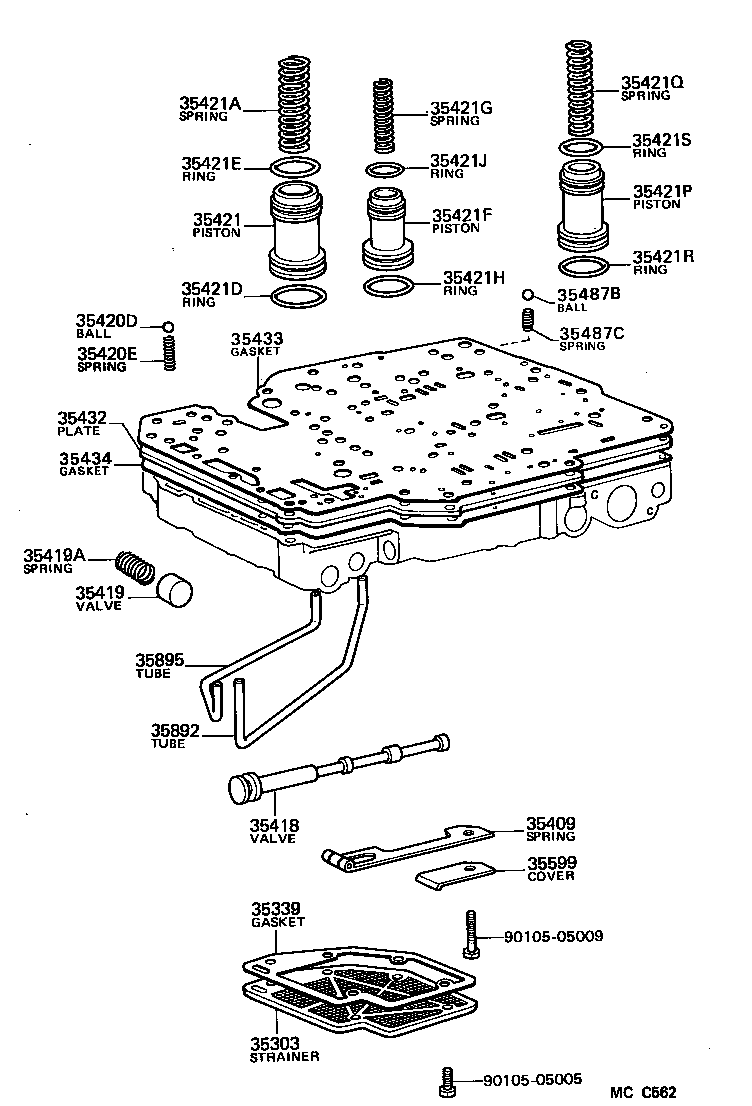 35420-26131 BODY ASSY, LOWER VALVE product image