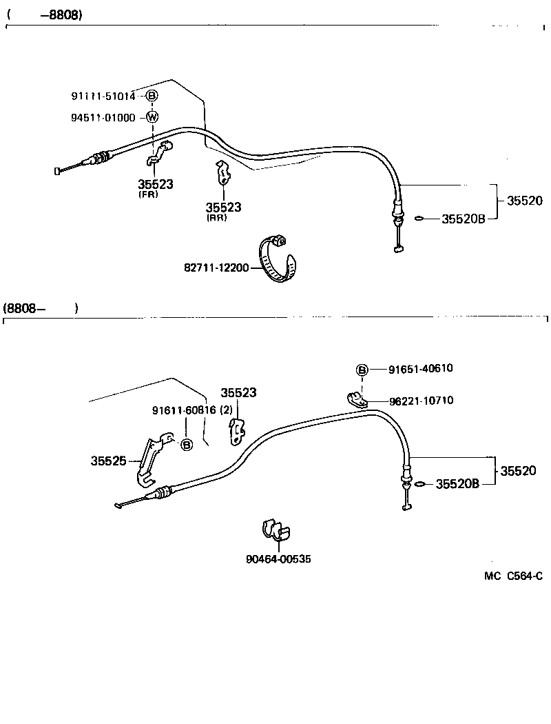 35520-35140 CABLE ASSY, THROTTLE product image