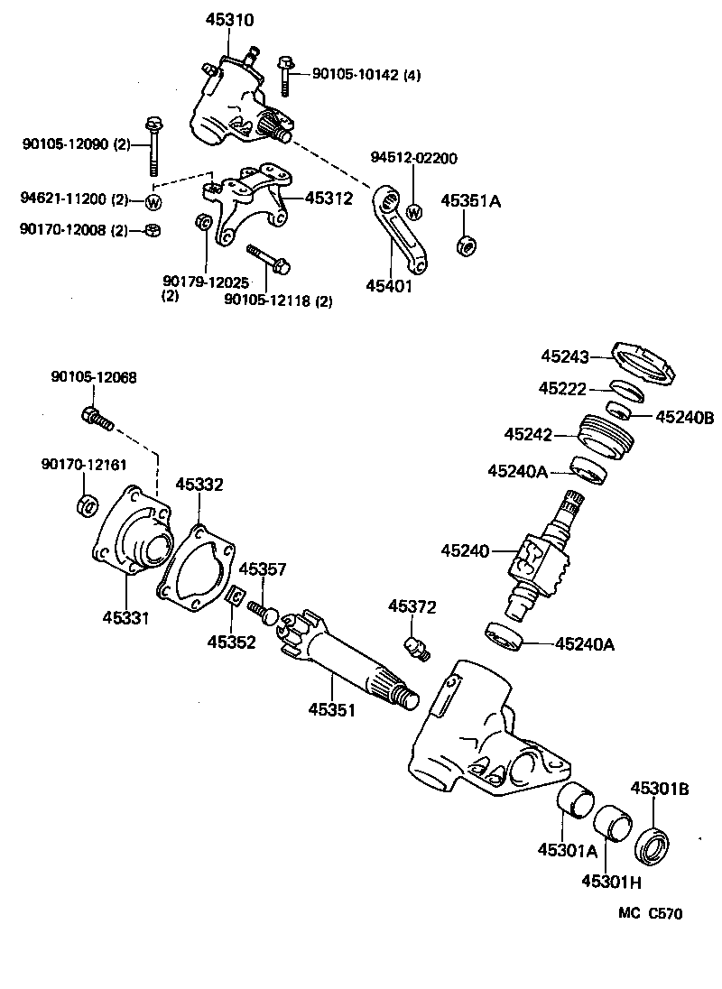 44105-26020 HOUSING SUB-ASSY, VALVE product image