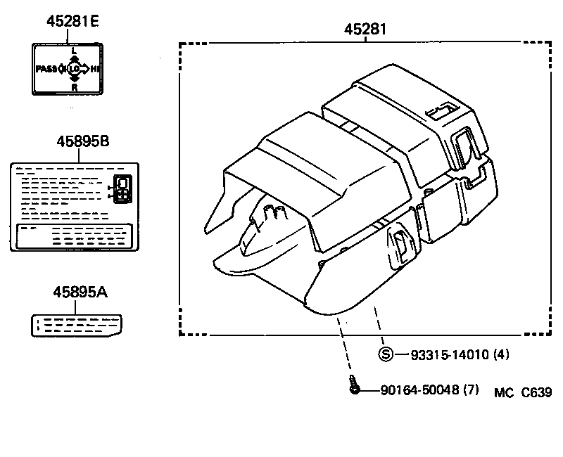 45870-30160 TUBE SUB-ASSY, STEERING COLUMN product image