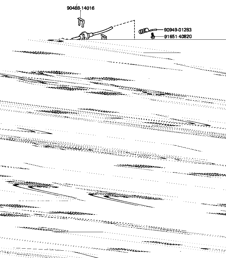 33503-27100 LEVER SUB-ASSY, SHIFT(FOR FLOOR SHIFT) product image