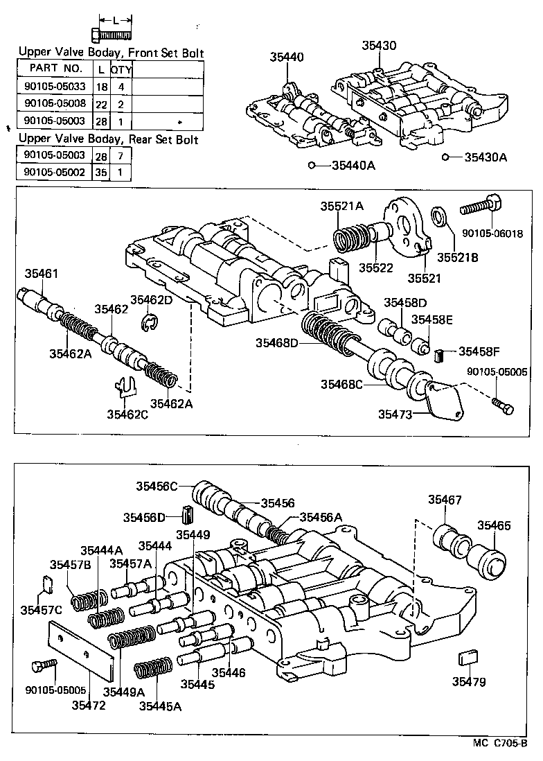 35430-27020 BODY ASSY, REAR UPPER VALVE product image