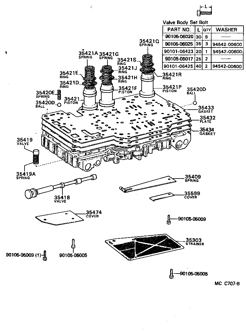 35430-27020 BODY ASSY, REAR UPPER VALVE product image
