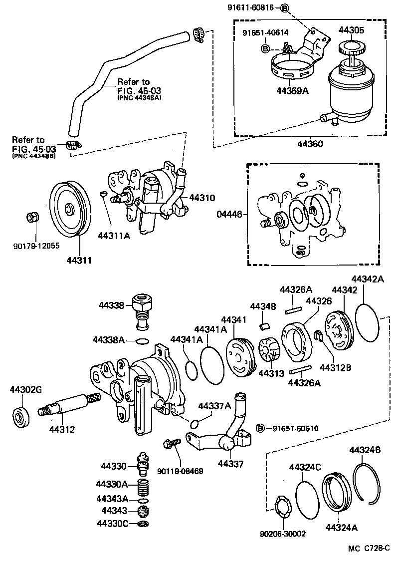 44320-27031 PUMP ASSY, VANE product image