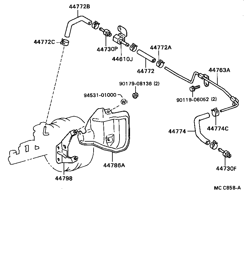 47547-40020 PLUG, BLEEDER(FOR HYDRAULIC CYLINDER BODY) product image