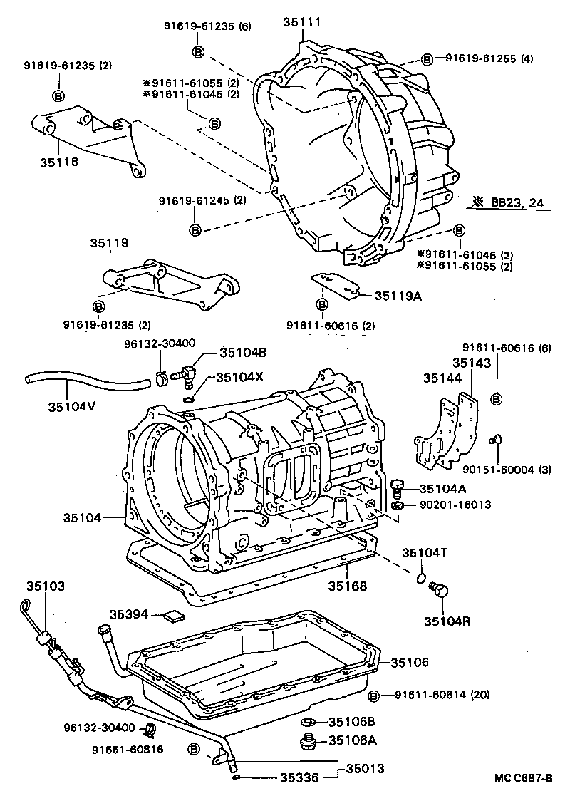 35103-36031 GAGE SUB-ASSY, TRANSMISSION OIL LEVEL product image