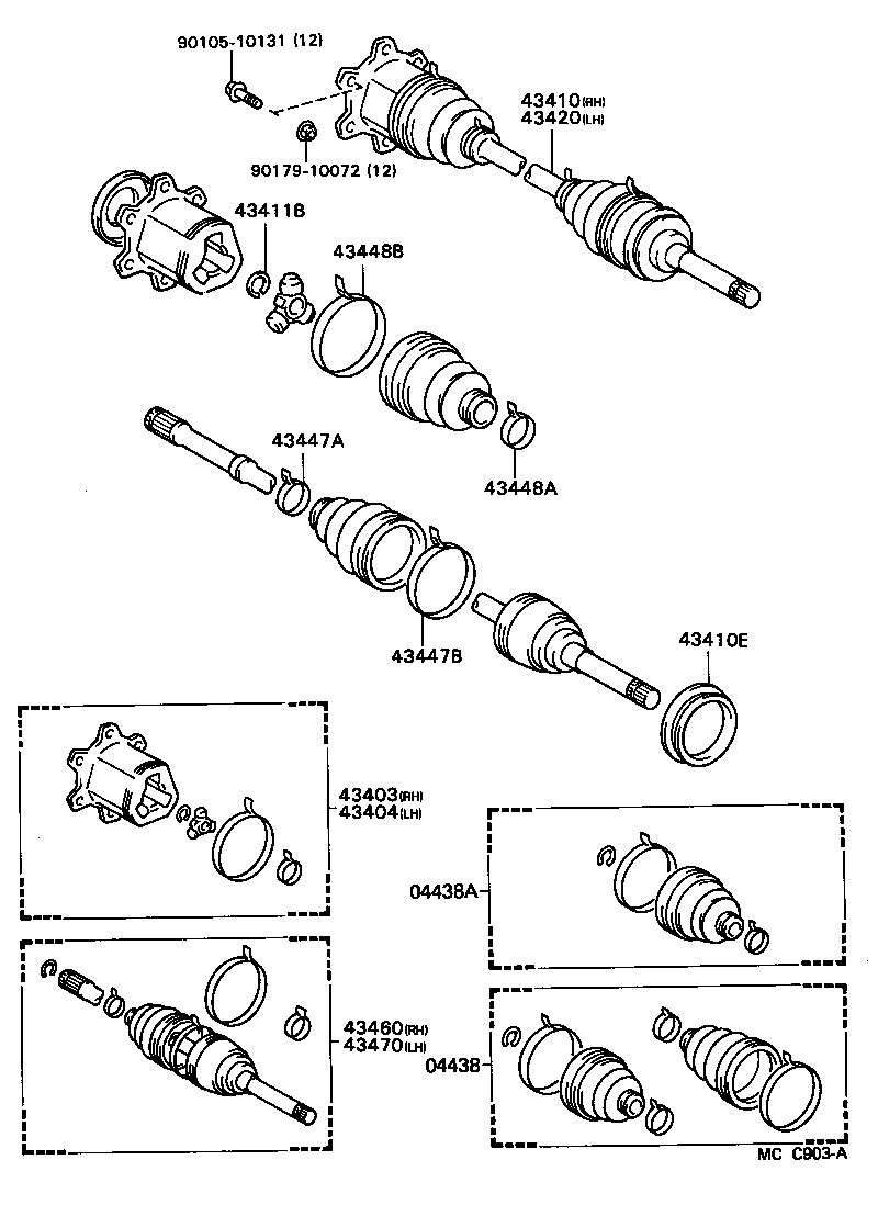 Toyota 90949-01135 CLAMP, NO.2 (FOR FRONT AXLE OUTBOARD JOINT BOOT SETTING)
