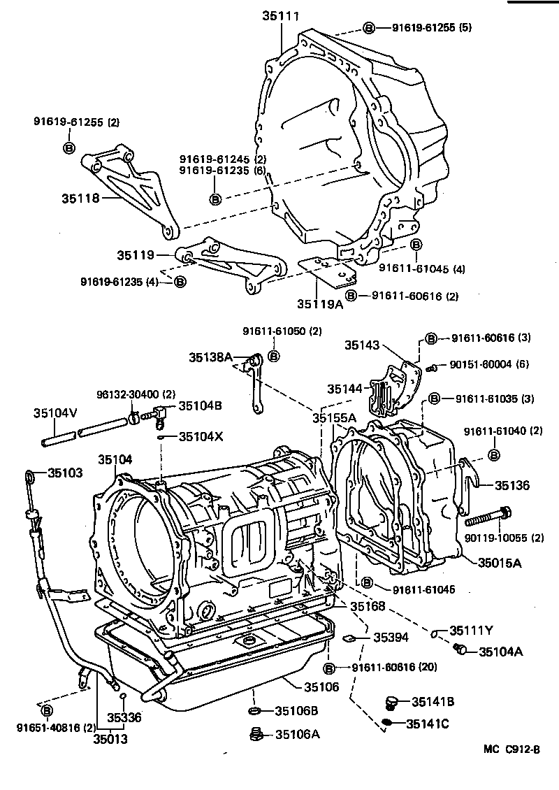 35103-60031 GAGE SUB-ASSY, TRANSMISSION OIL LEVEL product image