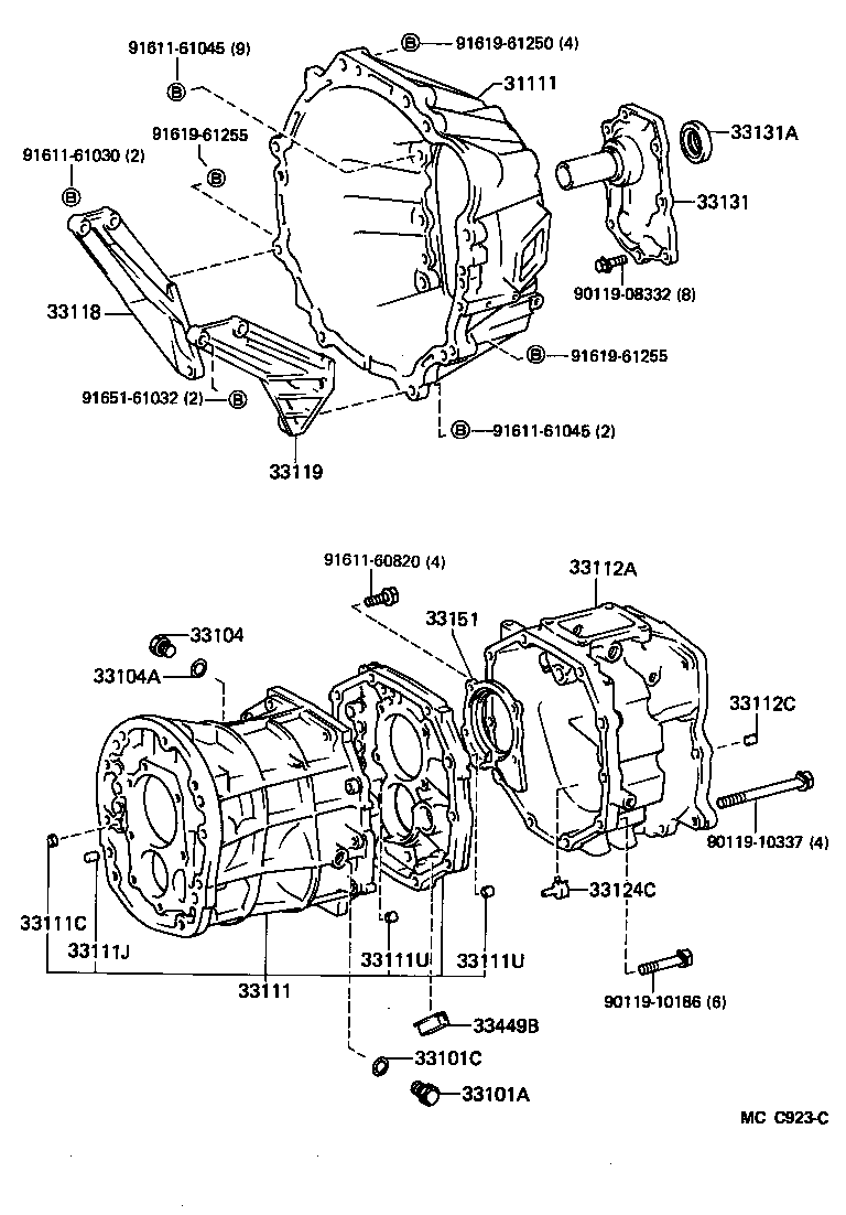 31111-60120 HOUSING, CLUTCH product image