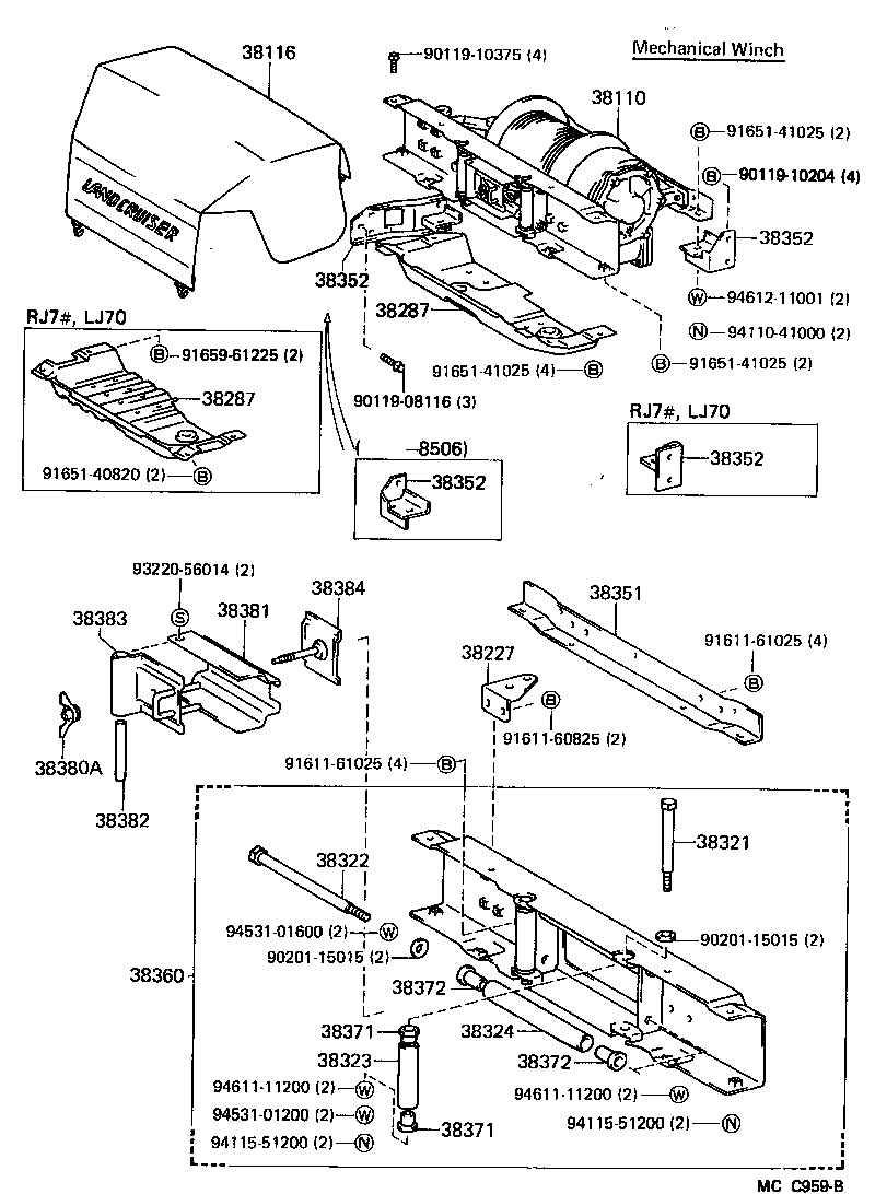 90386-10015 BUSH (FOR CLUTCH HUB SHIFT LEVER) product image