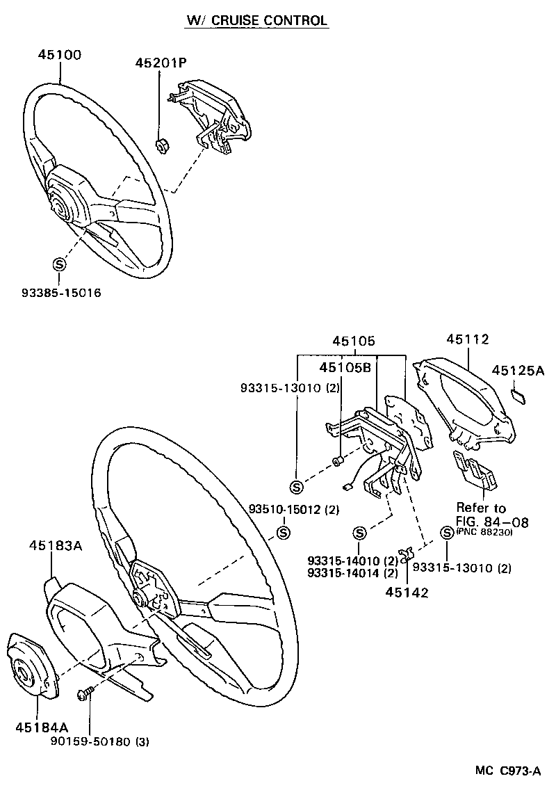 45105-20060 PLATE SUB-ASSY, HORN BUTTON CONTACT, NO.1 product image