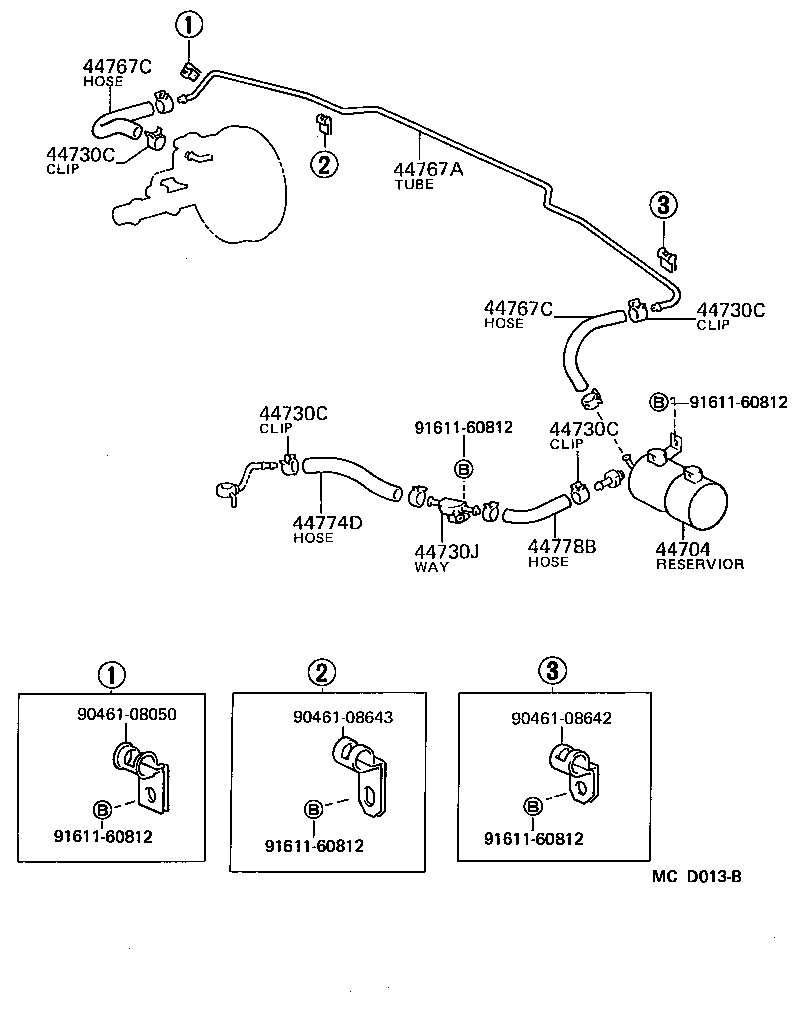 44610-60230 BOOSTER ASSY, BRAKE product image