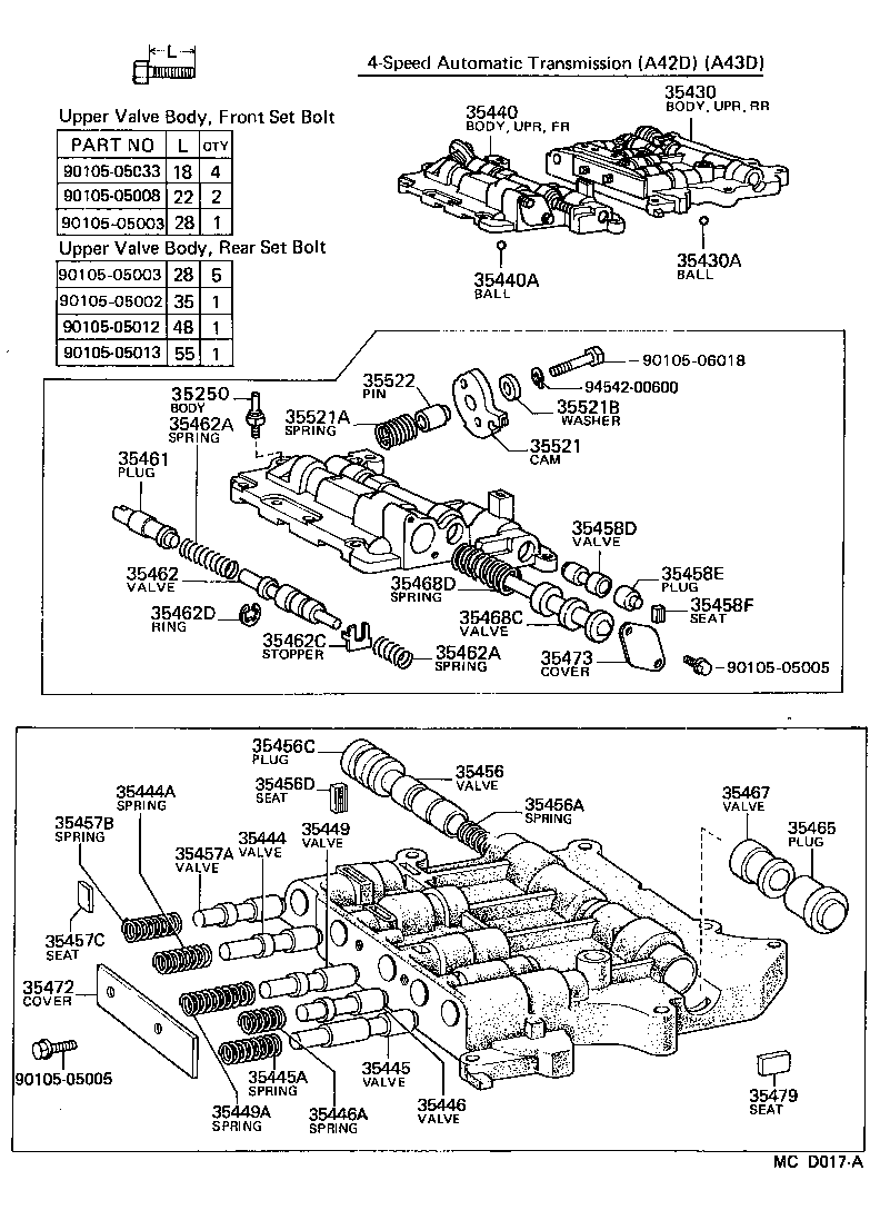 Toyota 35303-35010 STRAINER ASSY, VALVE BODY OIL