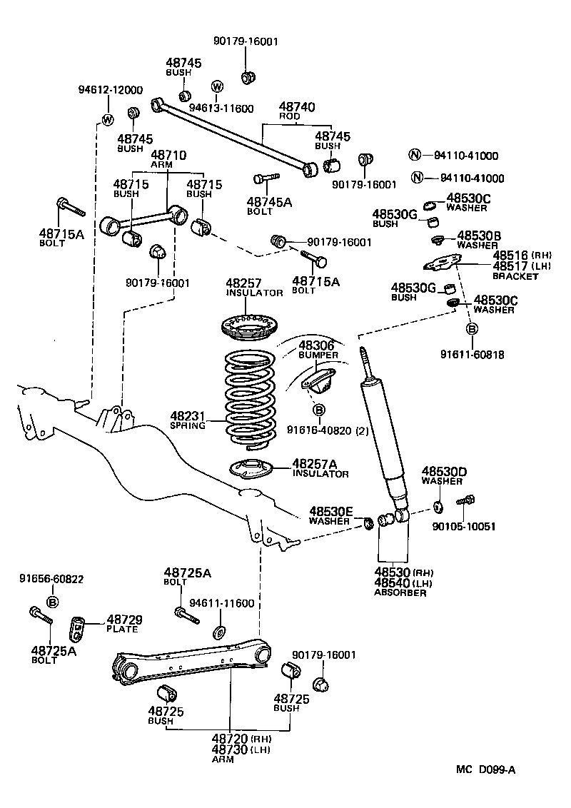 48231-30430 SPRING, COIL, REAR product image