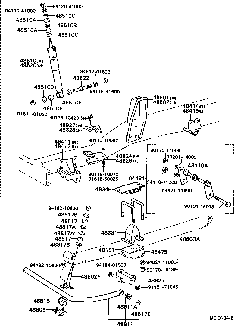 48101-3B121 LEAF, FRONT SPRING, NO.1 product image