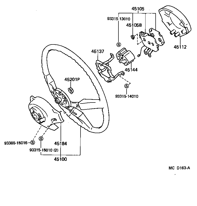 45144-14010 PAD, ENERGY ABSORBING product image