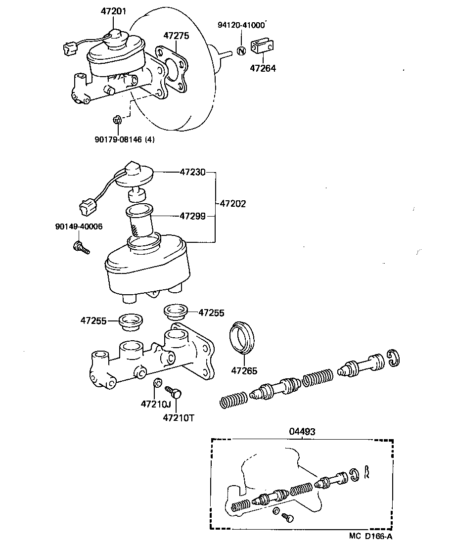 Toyota 84460-14070 CAP ASSY, BRAKE MASTER CYLINDER RESERVOIR FILLER