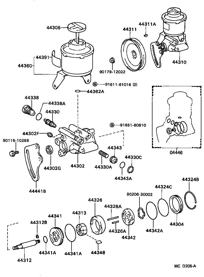 44320-22331 PUMP ASSY, VANE product image