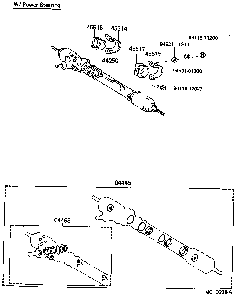44210-27010 VALVE ASSY, POWER STEERING CONTROL product image