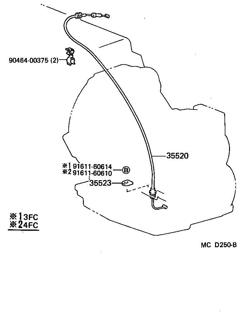35520-10040 CABLE ASSY, THROTTLE product image