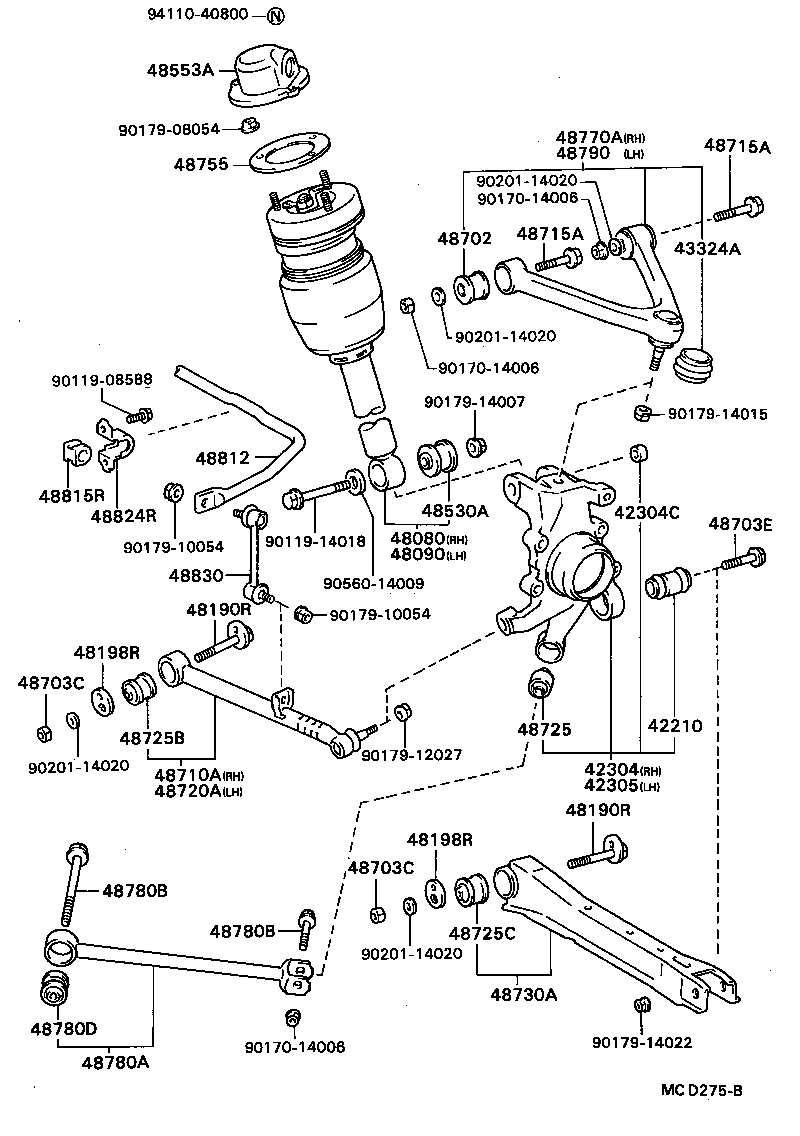 48231-24060 SPRING, COIL, REAR product image