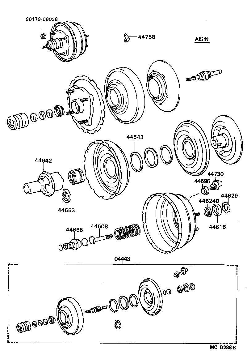 Thumbnail 4 for 44761-28110