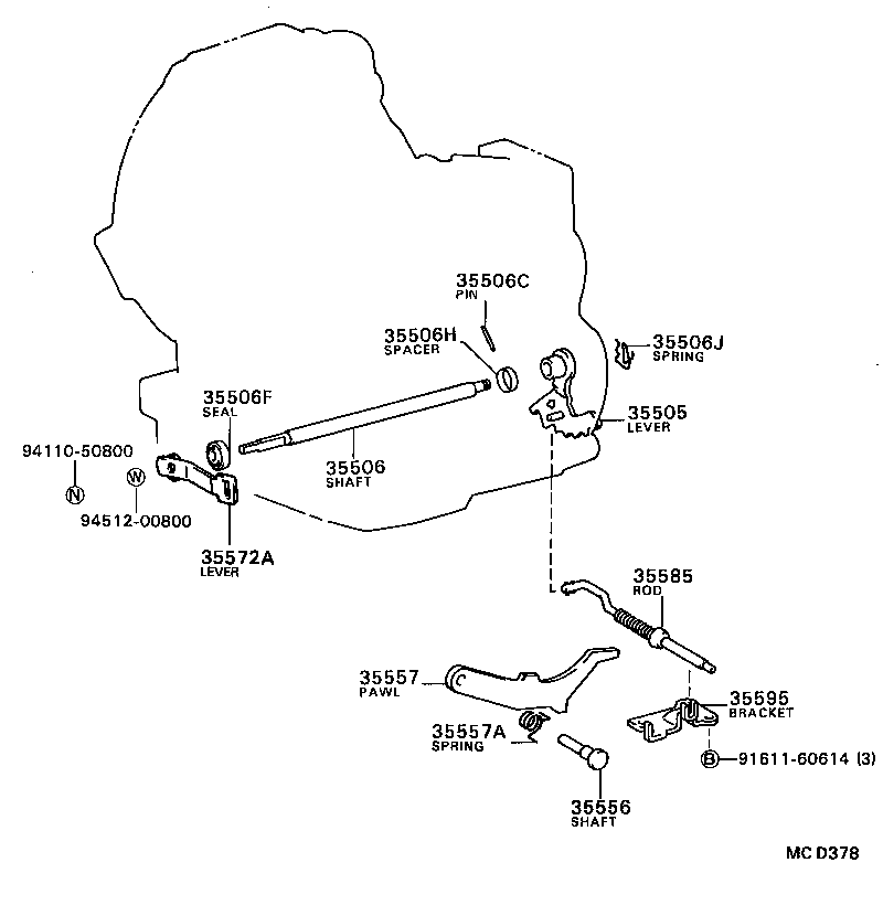 35520-16010 CABLE ASSY, THROTTLE product image