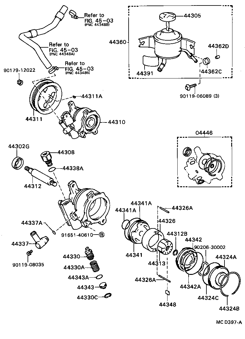 44320-16040 PUMP ASSY, VANE product image