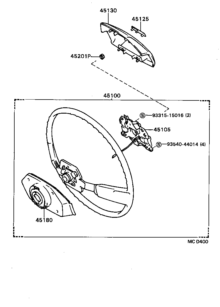 45142-20060 PIECE, HORN CONTACT product image