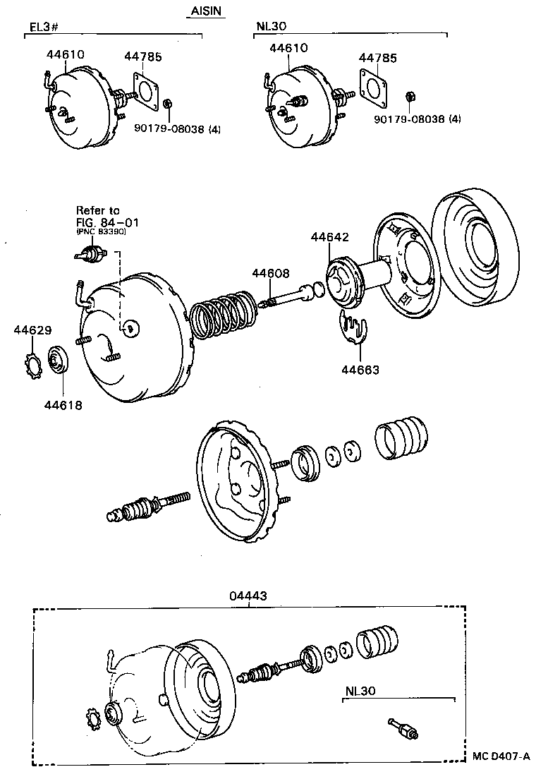 44740-16012 RESERVOIR ASSY, VACUUM product image