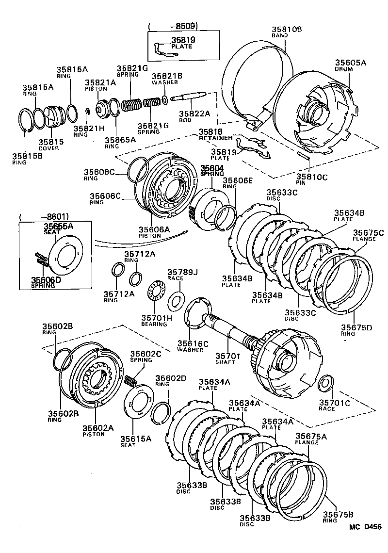 90374-28005 BEARING, THRUST NEEDLE ROLLER (FOR INPUT SHAFT) product image