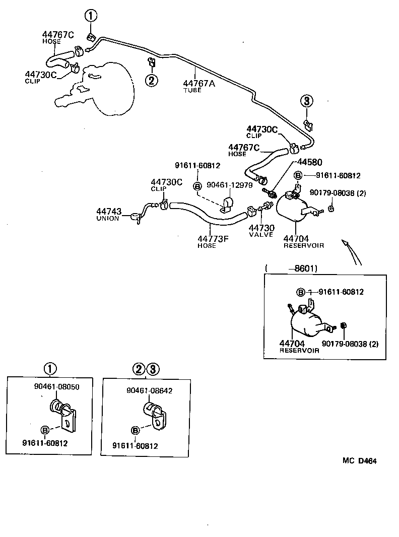 44610-60230 BOOSTER ASSY, BRAKE product image