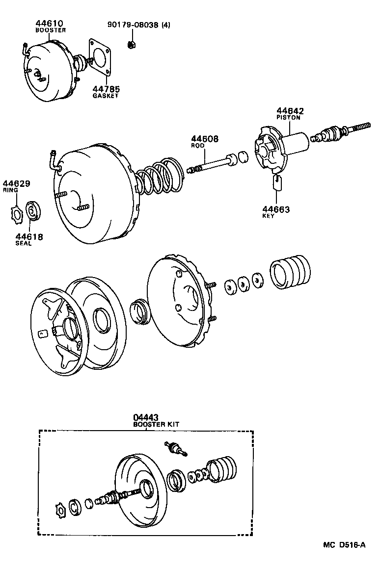 Toyota 44763-12060 TUBE, HOSE TO HOSE, NO.1
