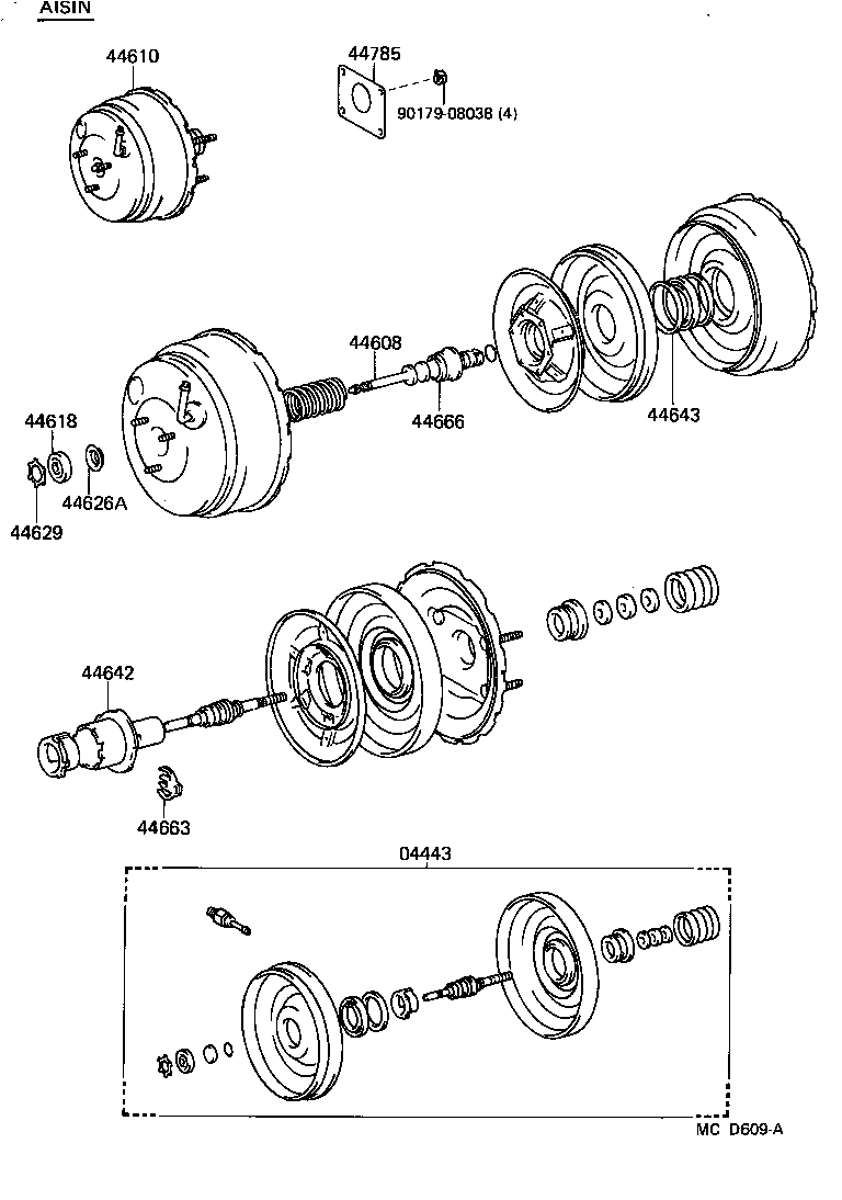 Toyota 44772-32050 HOSE, CHECK VALVE TO BRAKE BOOSTER