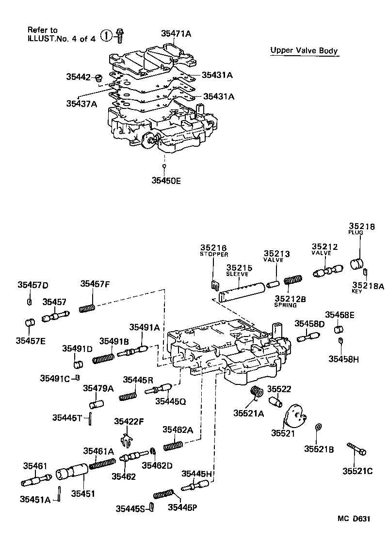 90501-26014 SPRING, COMPRESSION (FOR B-2 ACCUMULATOR PISTON) product image