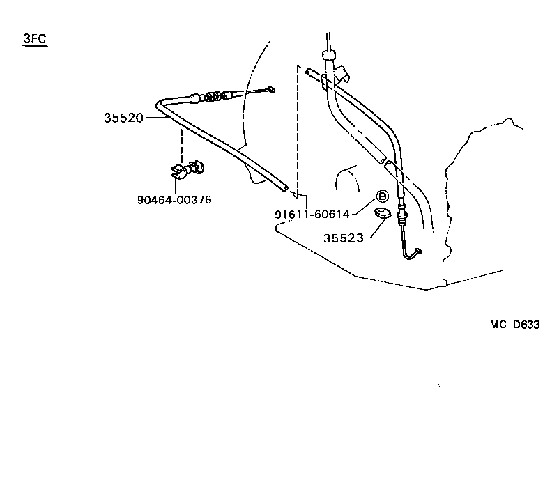 35520-16060 CABLE ASSY, THROTTLE product image