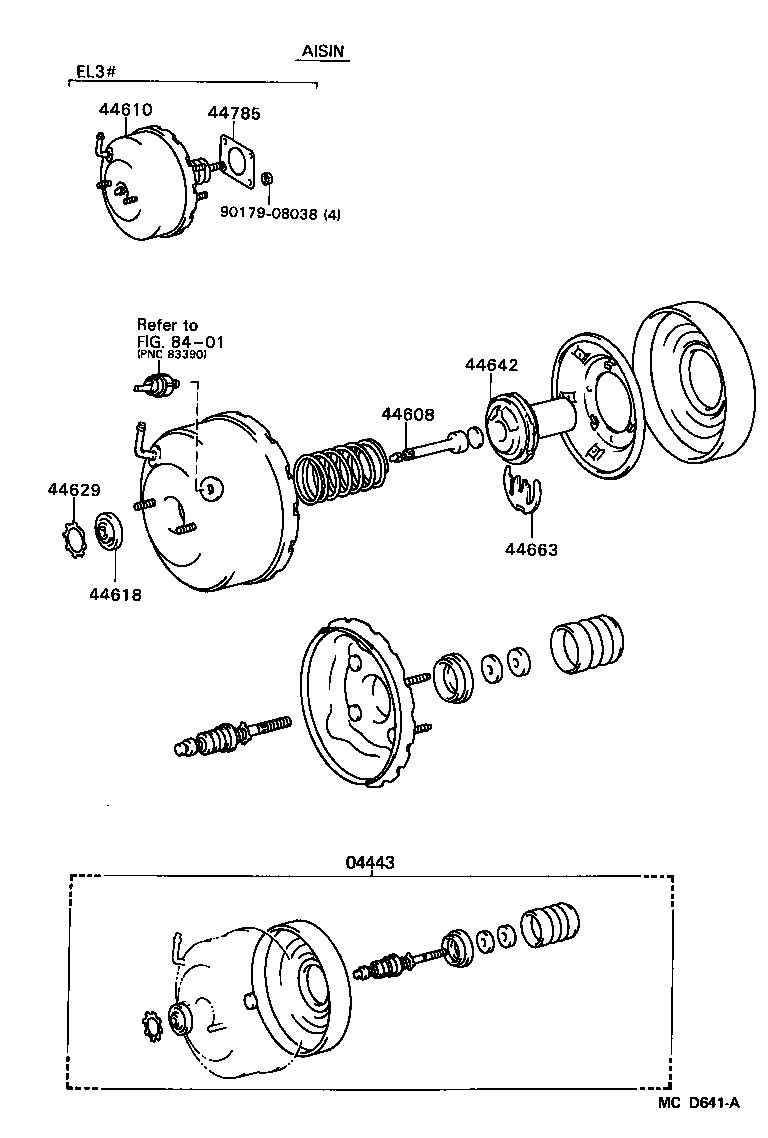 Toyota 44772-16070 HOSE, CHECK VALVE TO BRAKE BOOSTER