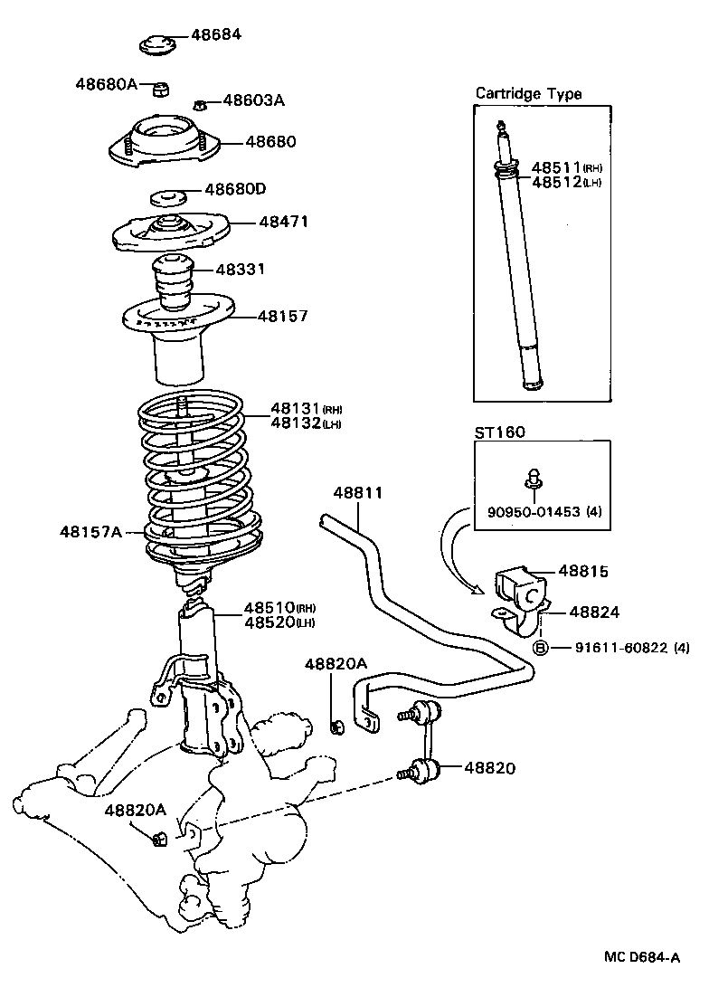 48131-2D410 SPRING, FRONT COIL, RH product image