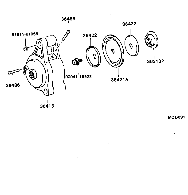 90044-40004 TUBE, SUCTION product image