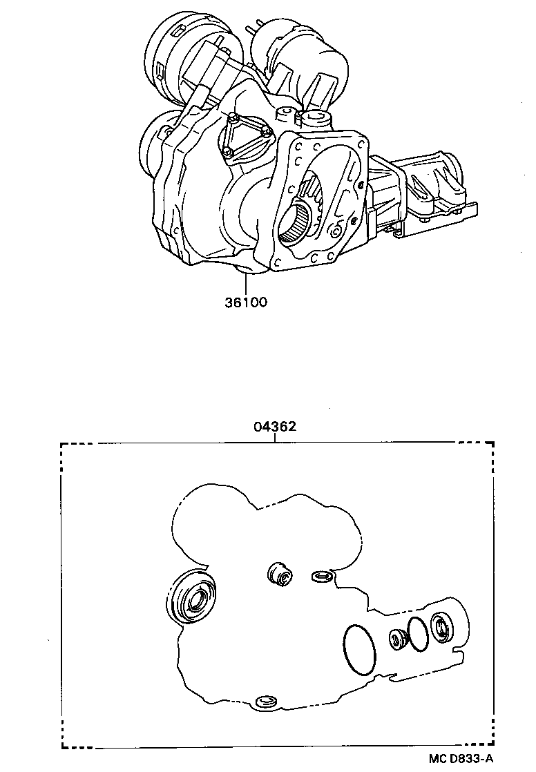 36100-20010 TRANSFER ASSY product image