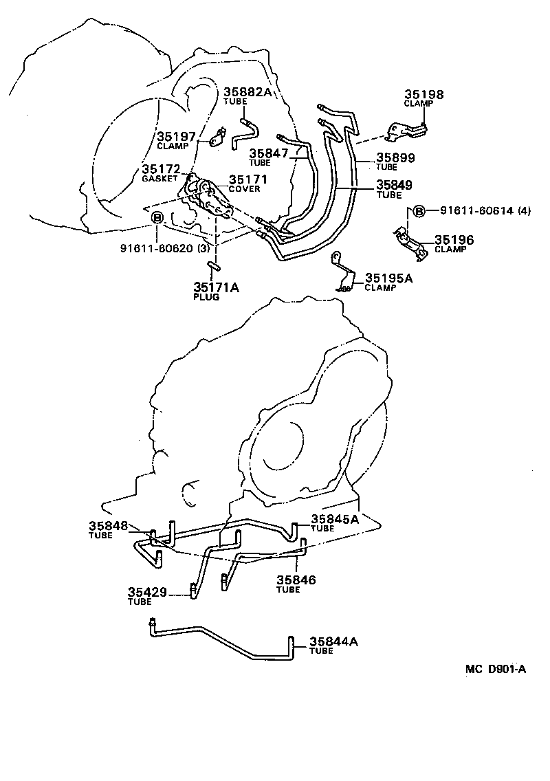 35432-10050 PLATE, VALVE BODY, NO.1 product image