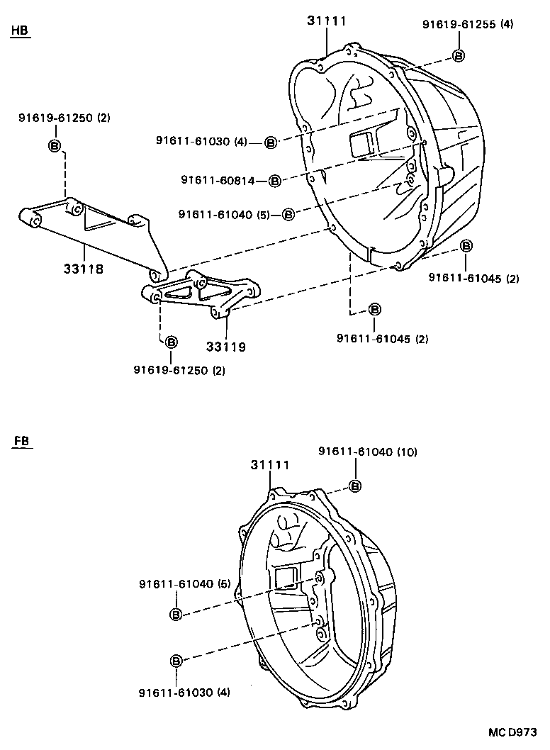 31111-36230 HOUSING, CLUTCH product image