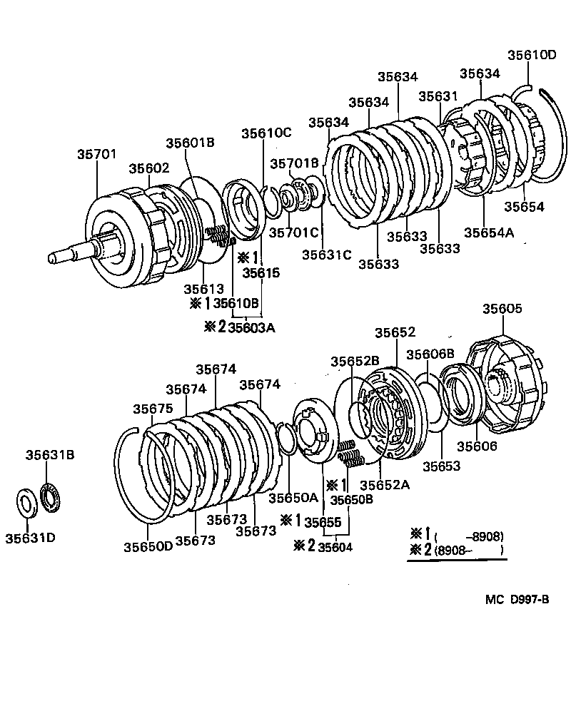 35701-27011 SHAFT SUB-ASSY, INPUT product image
