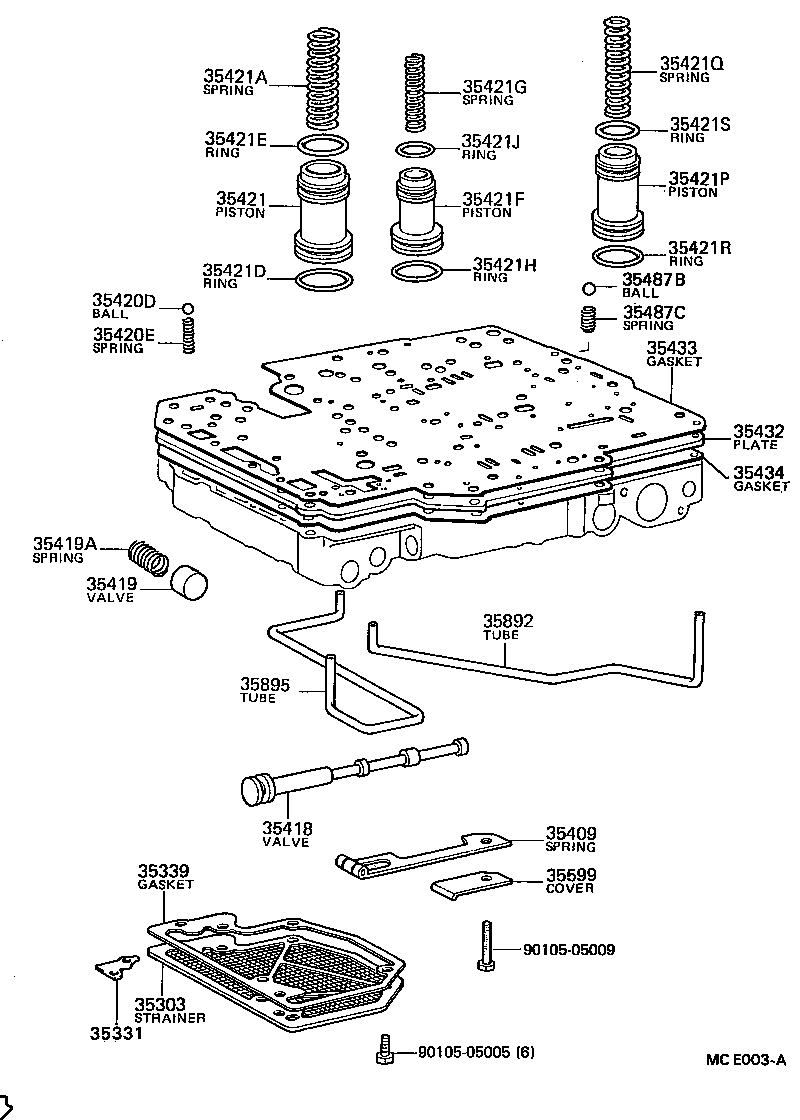 35415-30010 VALVE, PRESSURE REGULATOR product image