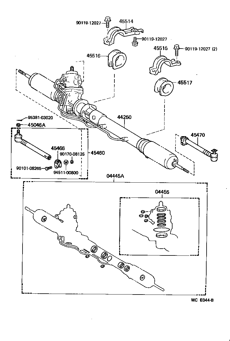 44210-14150 VALVE ASSY, POWER STEERING CONTROL product image