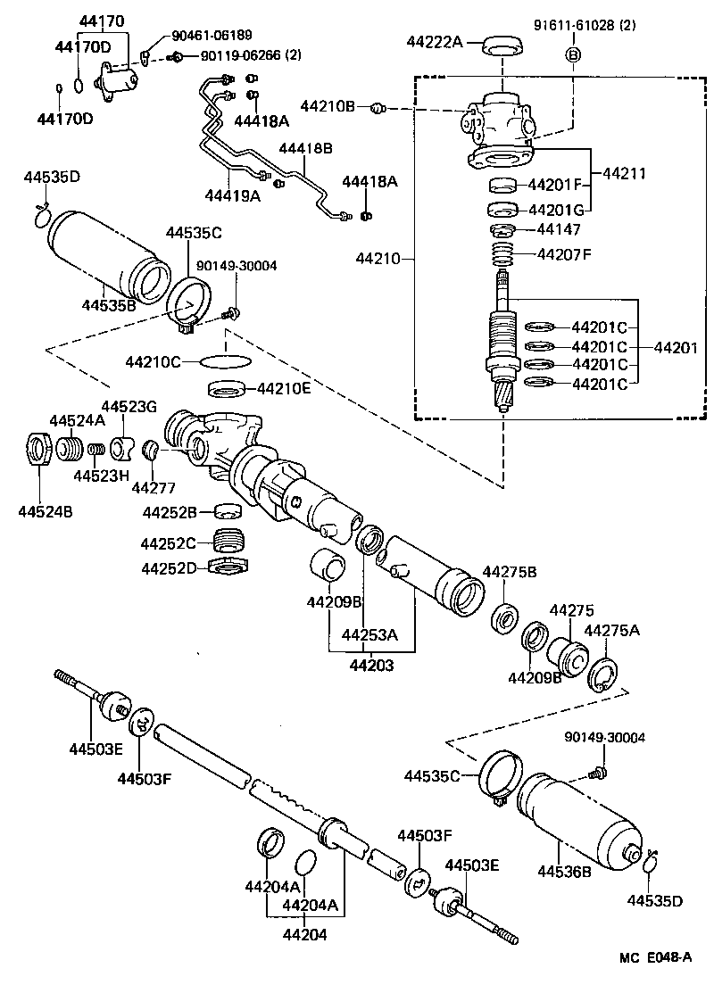 44022-14040 HOUSING, CONTROL VALVE product image