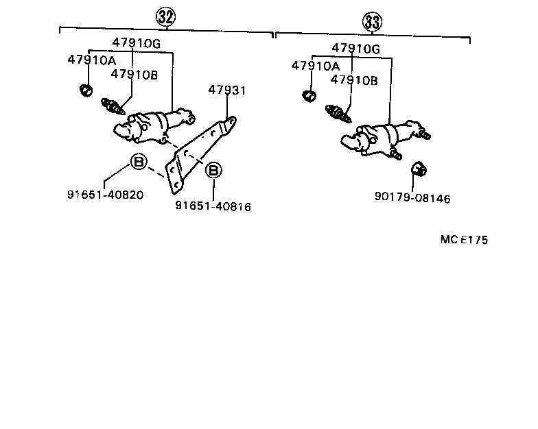 47327-36150 TUBE, REAR BRAKE, NO.7 product image